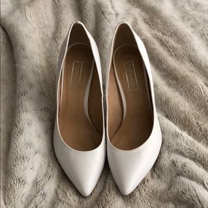 White Topshop Pumps